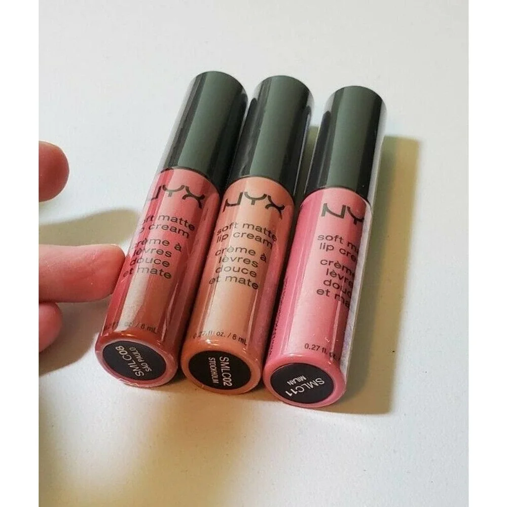 NYX LOT Soft Matte Lip Cream in Sao Paolo, Milan & Stockholm